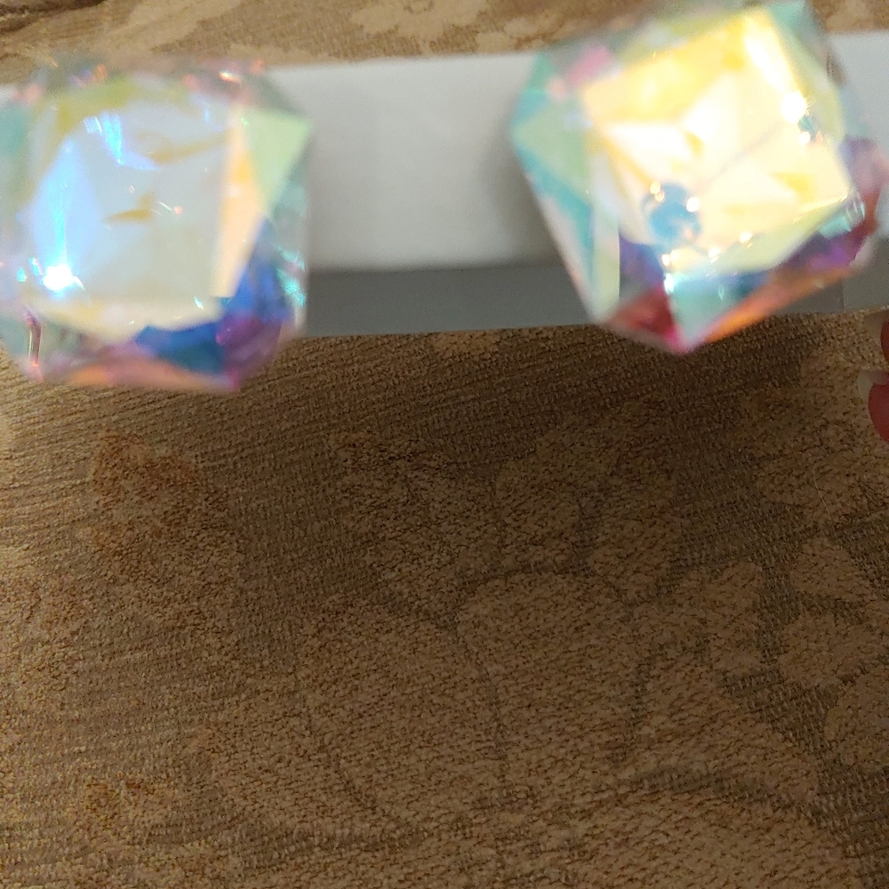 Earrings rhinestone